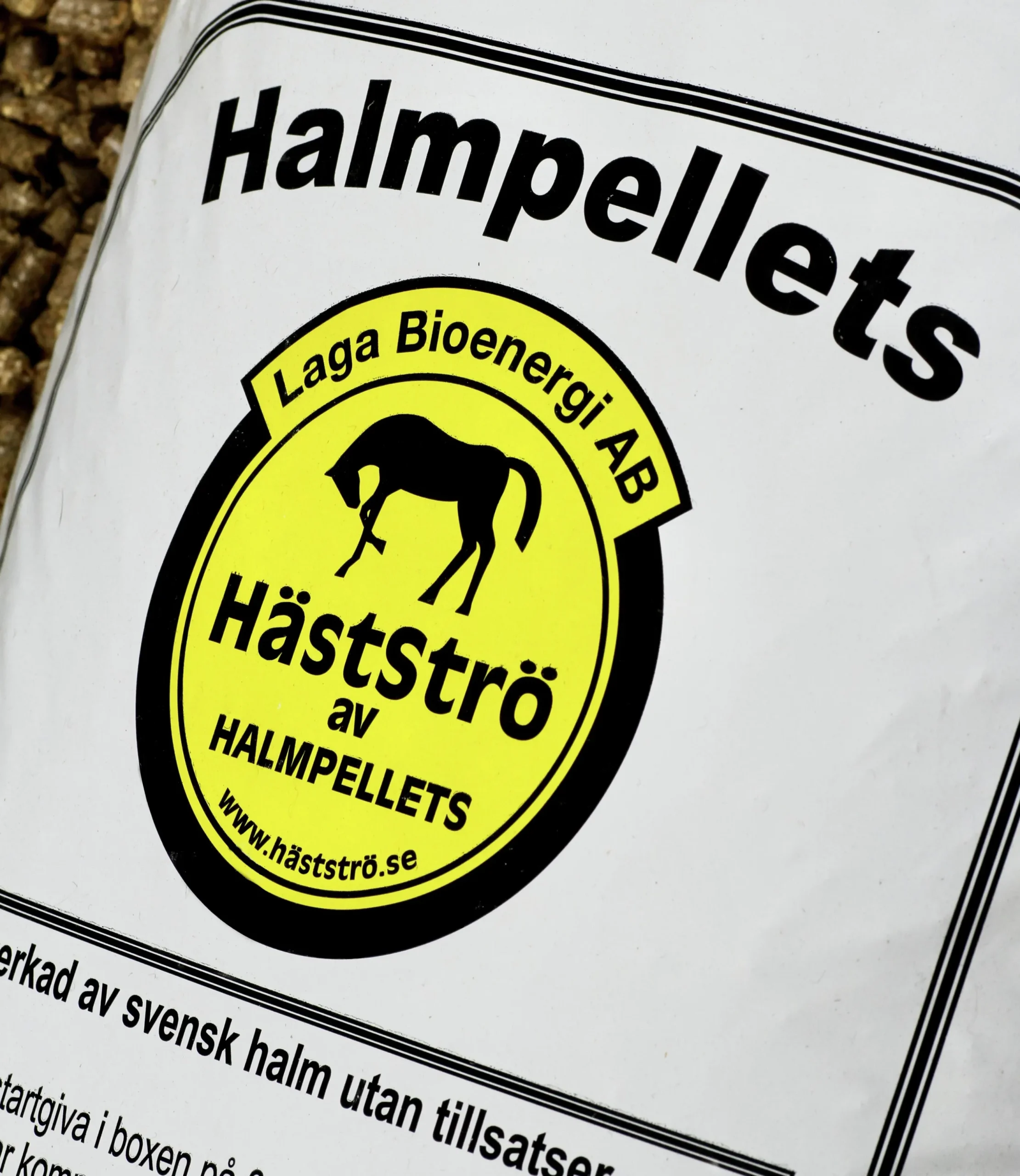Halmpellets Laga Bioenergi Helpall 60x13kg (hemleverans)
