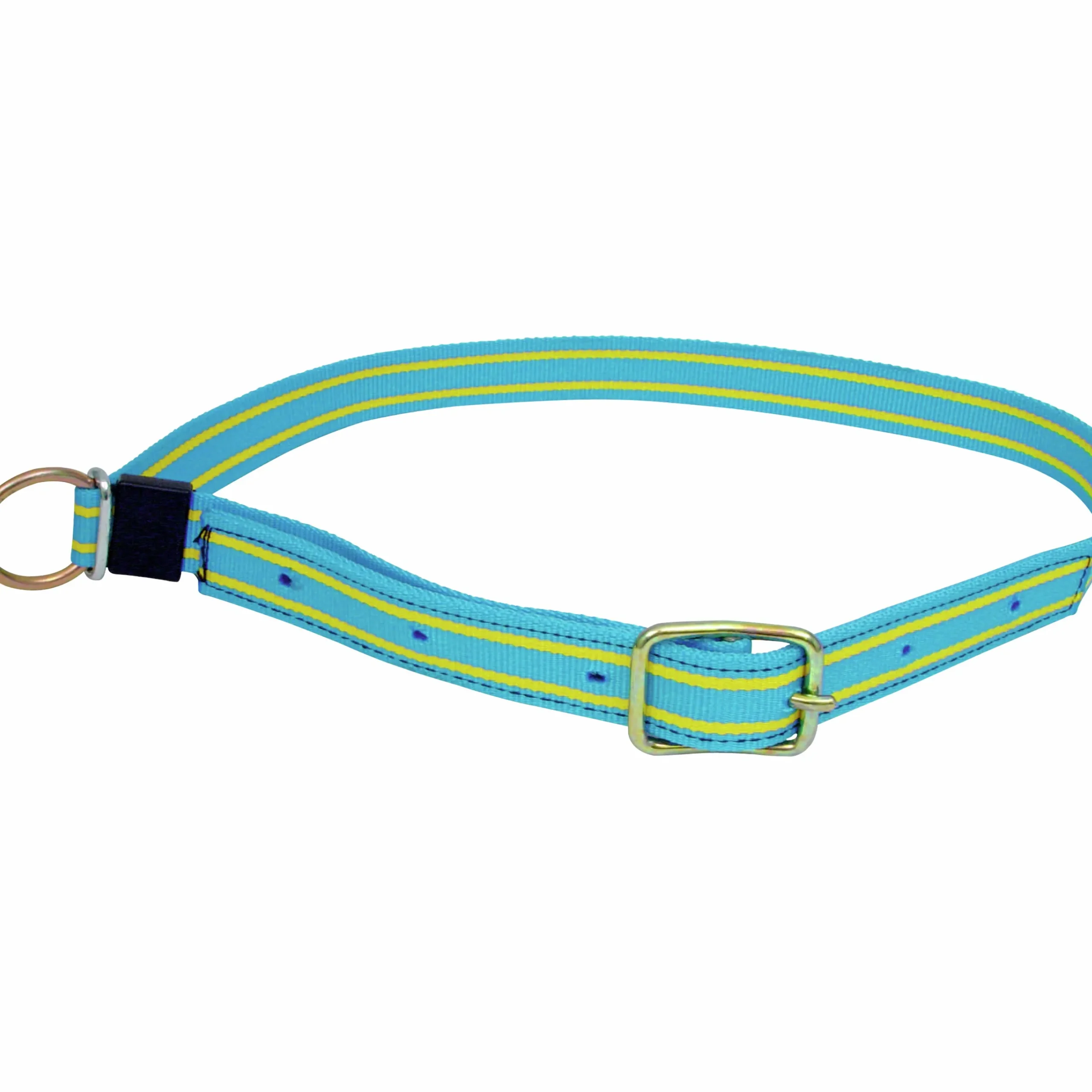 Halsrem Osby Kätting tjur blå/gul 150cm