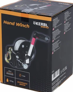 Handvinsch Kerbl galvaniserad 20m 727kg