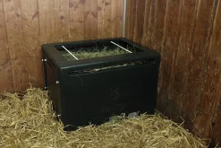 Höbox Kerbl Slowfeeder med galler grön 80x61x56cm