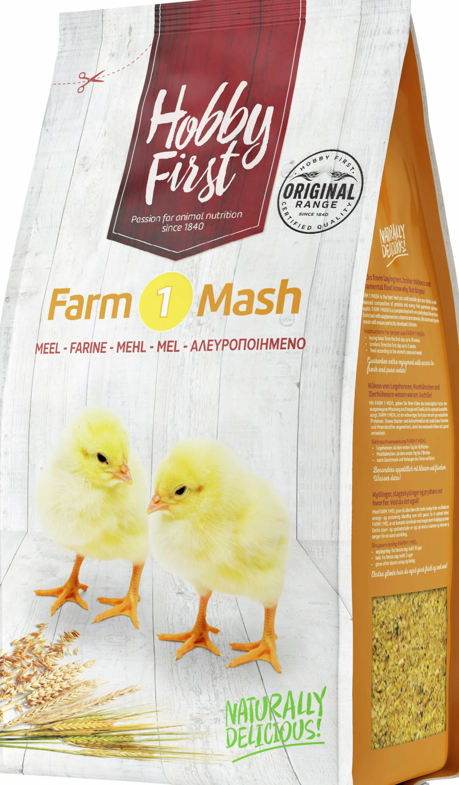 Hönsfoder HobbyFirst Farm 1 Mash 4kg