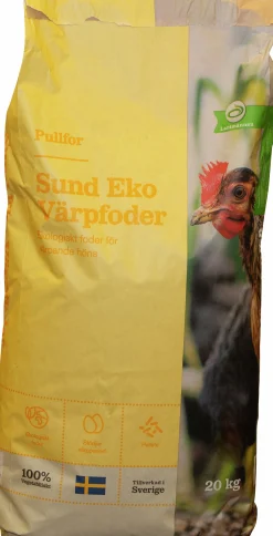 Hönsfoder Lantmännen Sund Eko Värp Pelletskross 20kg