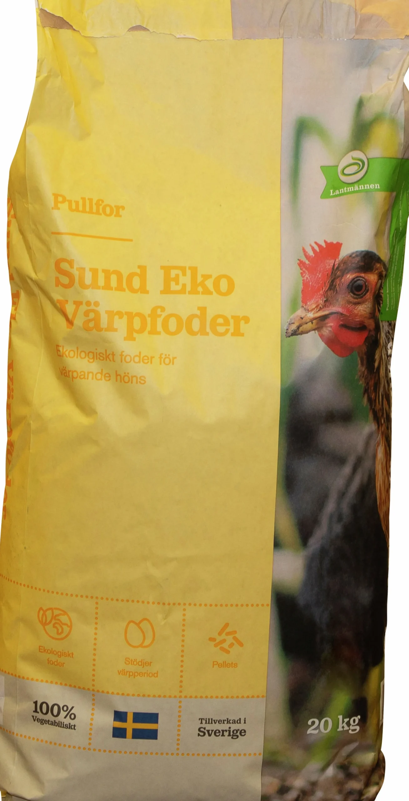 Hönsfoder Lantmännen Sund Eko Värp Pelletskross 20kg