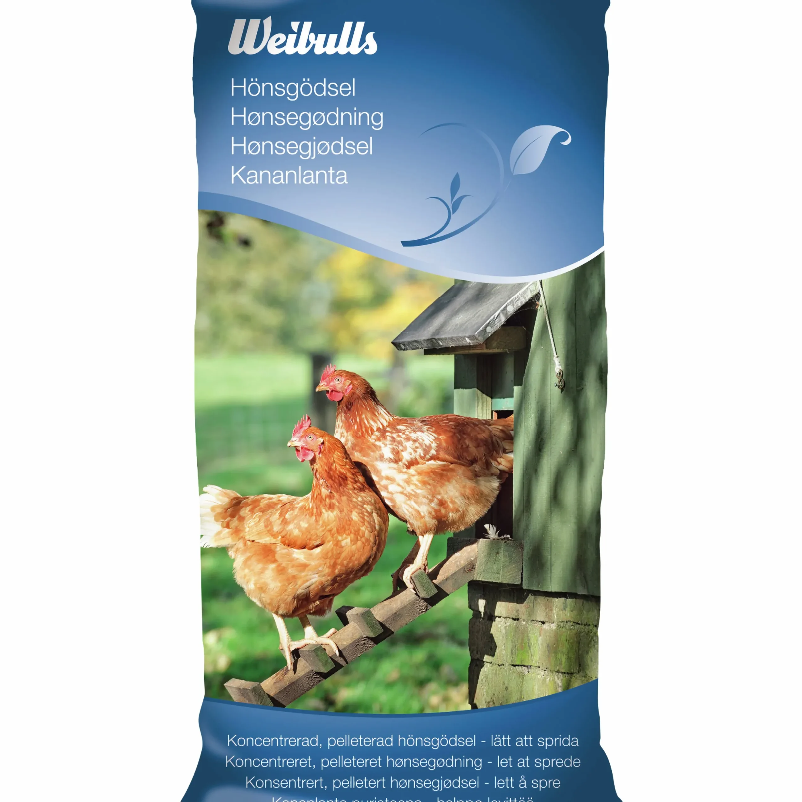 Hönsgödsel Weibulls 40L