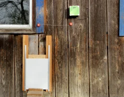 Hönslucka Kerbl med automatisk lucköppnare 300x400mm