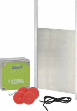 Hönslucka Kerbl med automatisk lucköppnare 300x400mm
