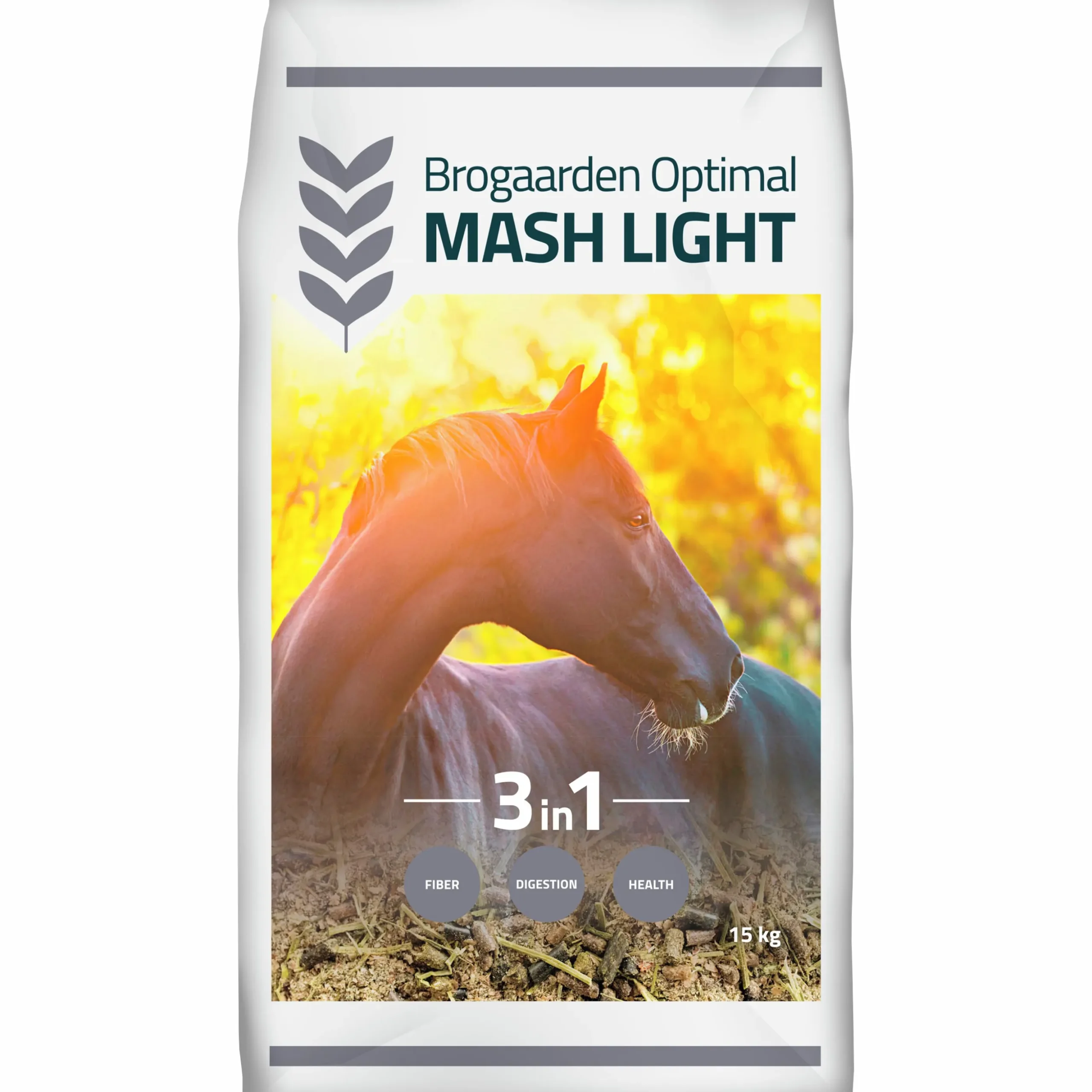 Hästfoder Brogaarden Mash Light 15kg