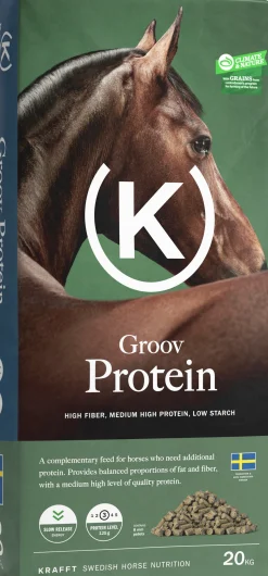 Hästfoder Krafft Groov Protein Pellets 20kg