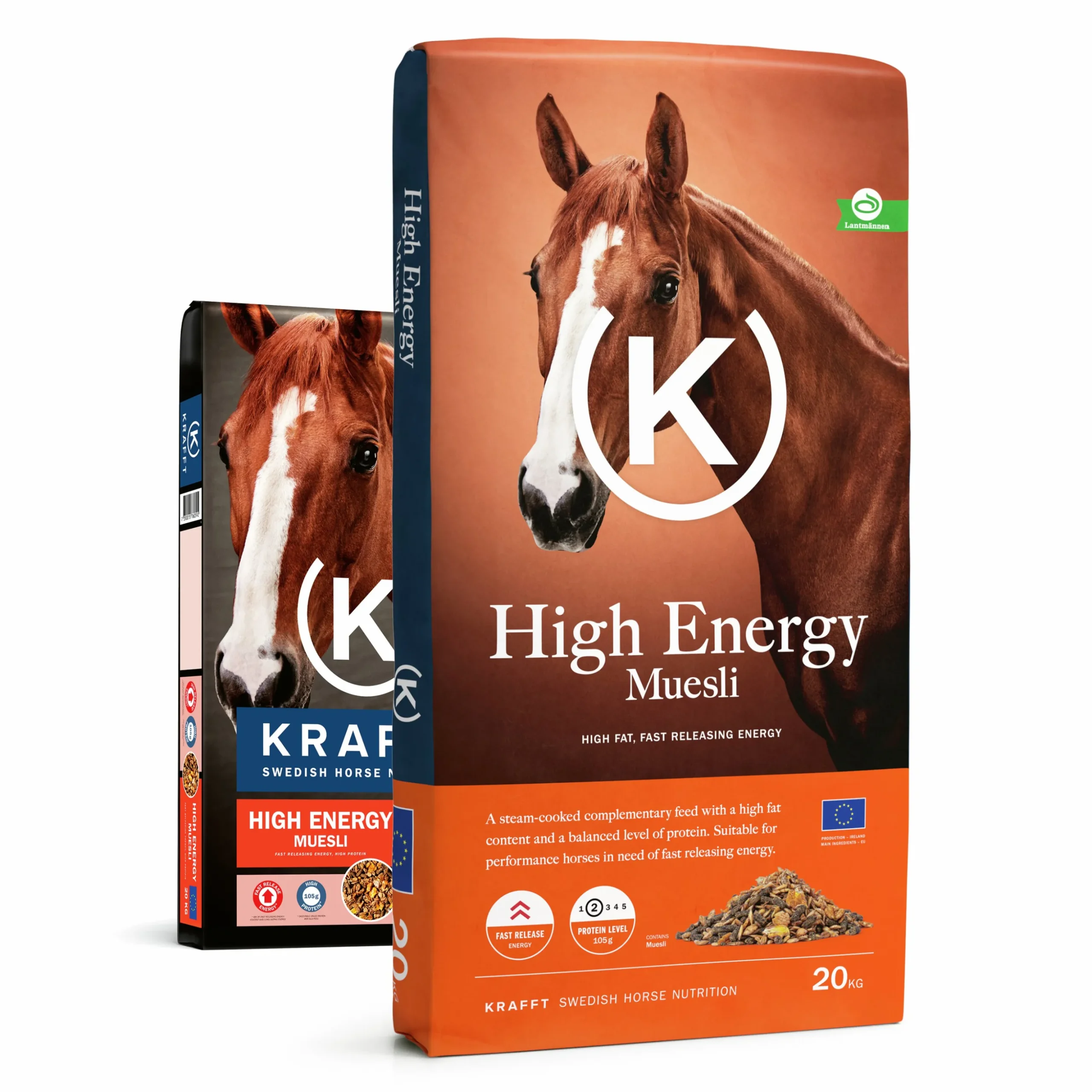 Hästfoder Krafft High Energy Muesli 20kg