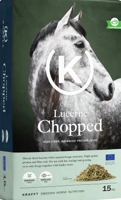 Hästfoder Krafft Lucerne Chopped 15kg
