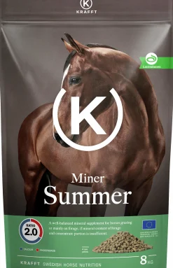 Hästfoder Krafft Miner Summer Pellets 8kg