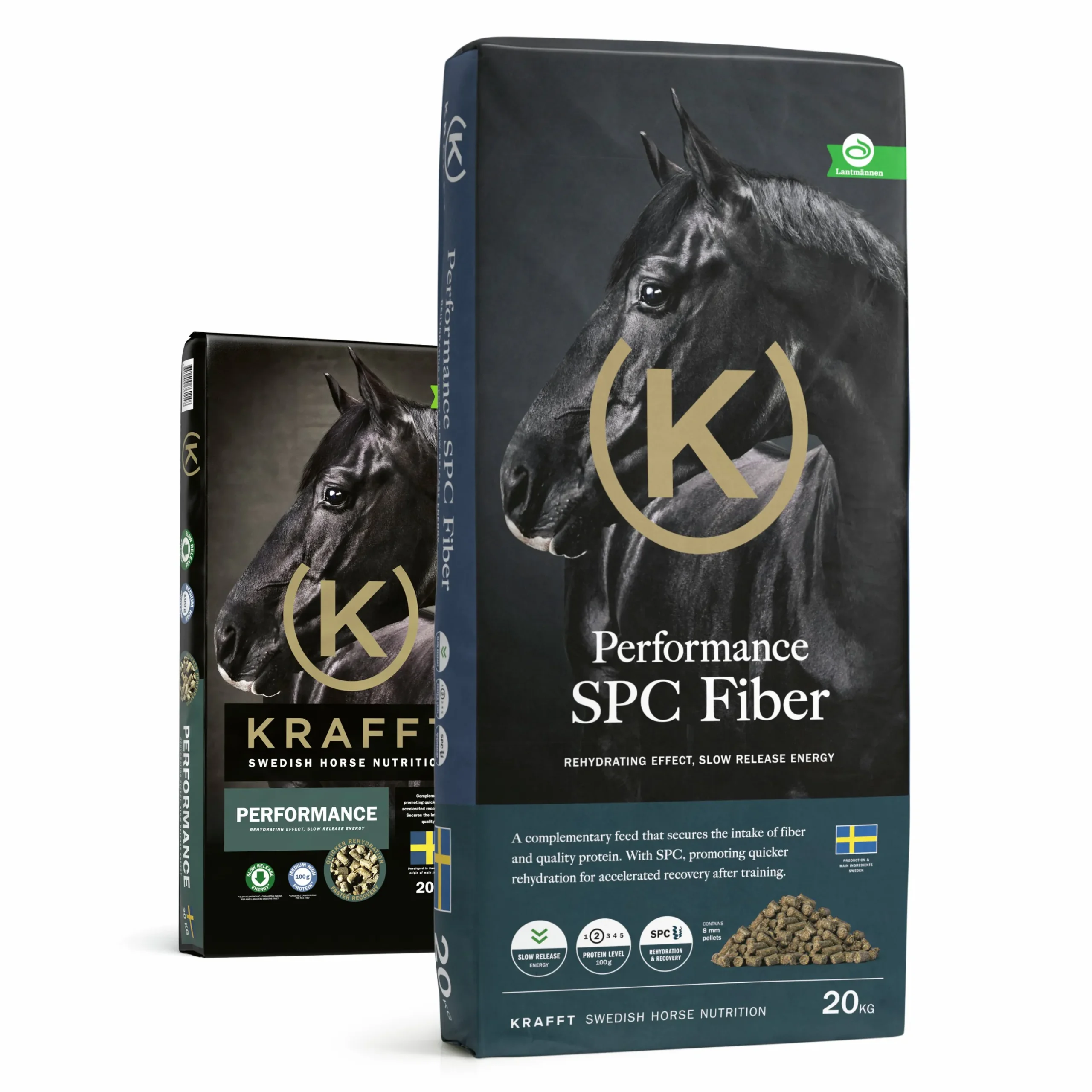 Hästfoder Krafft Performance SPC Fiber 20kg