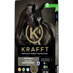 Hästfoder Krafft Performance Low Starch Gastromash 15kg
