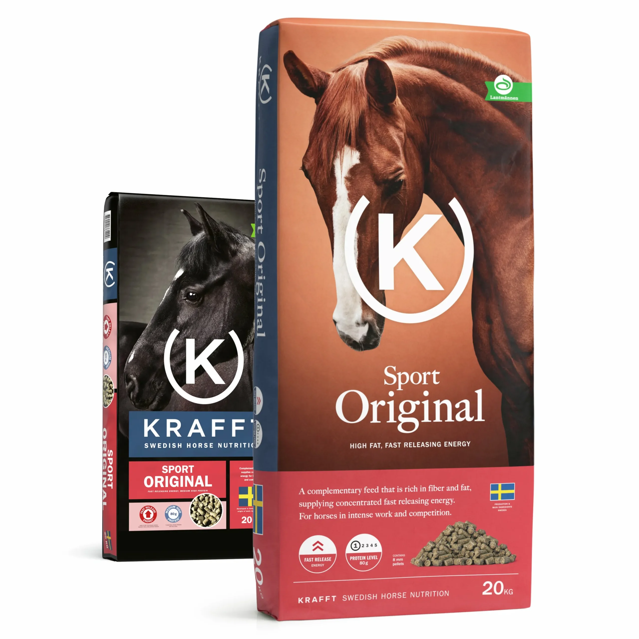 Hästfoder Krafft Sport Original 20kg