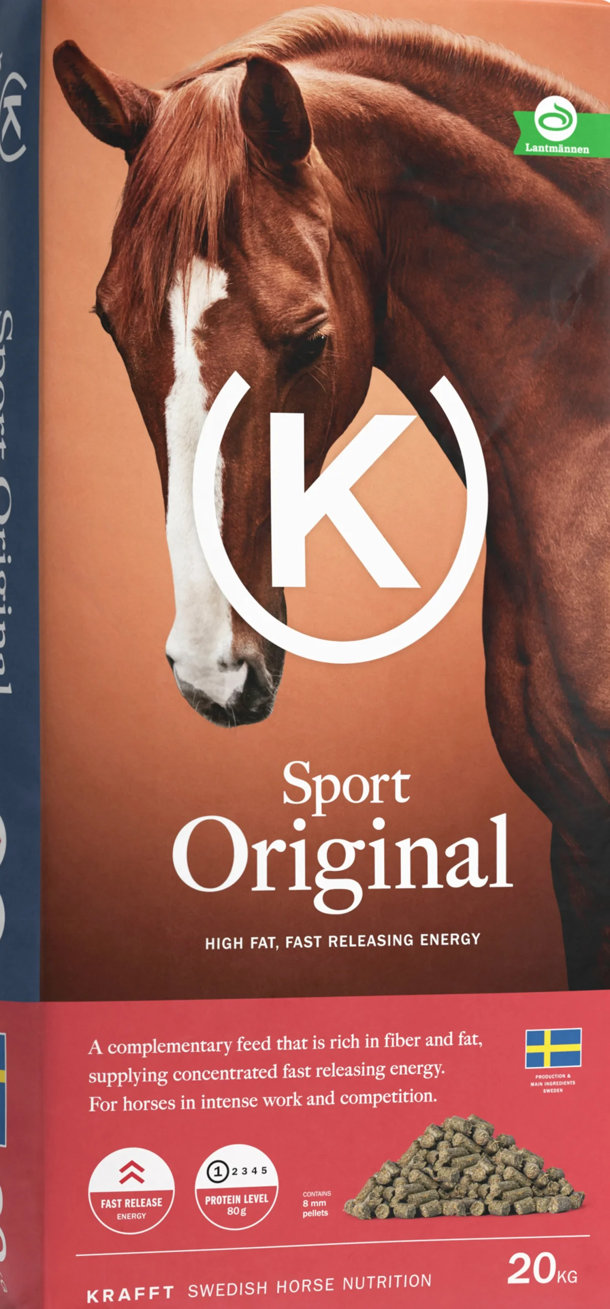 Hästfoder Krafft Sport Original 20kg