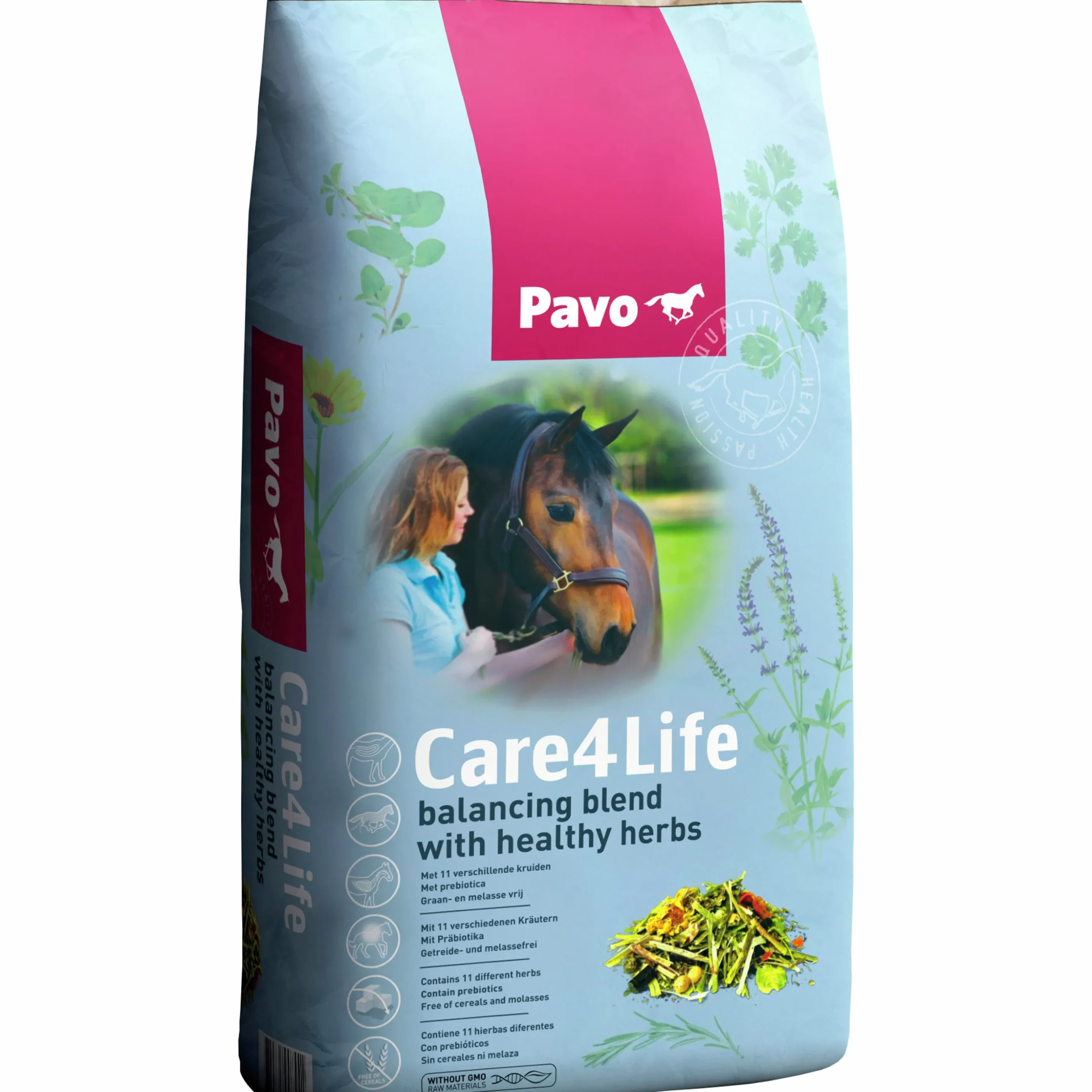 Hästfoder Pavo Care4Life 15kg