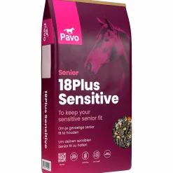 Hästfoder Pavo 18Plus Sensitive 15kg