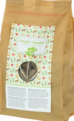 Hästgodis Delizia Spannmålsfritt Ört 1kg
