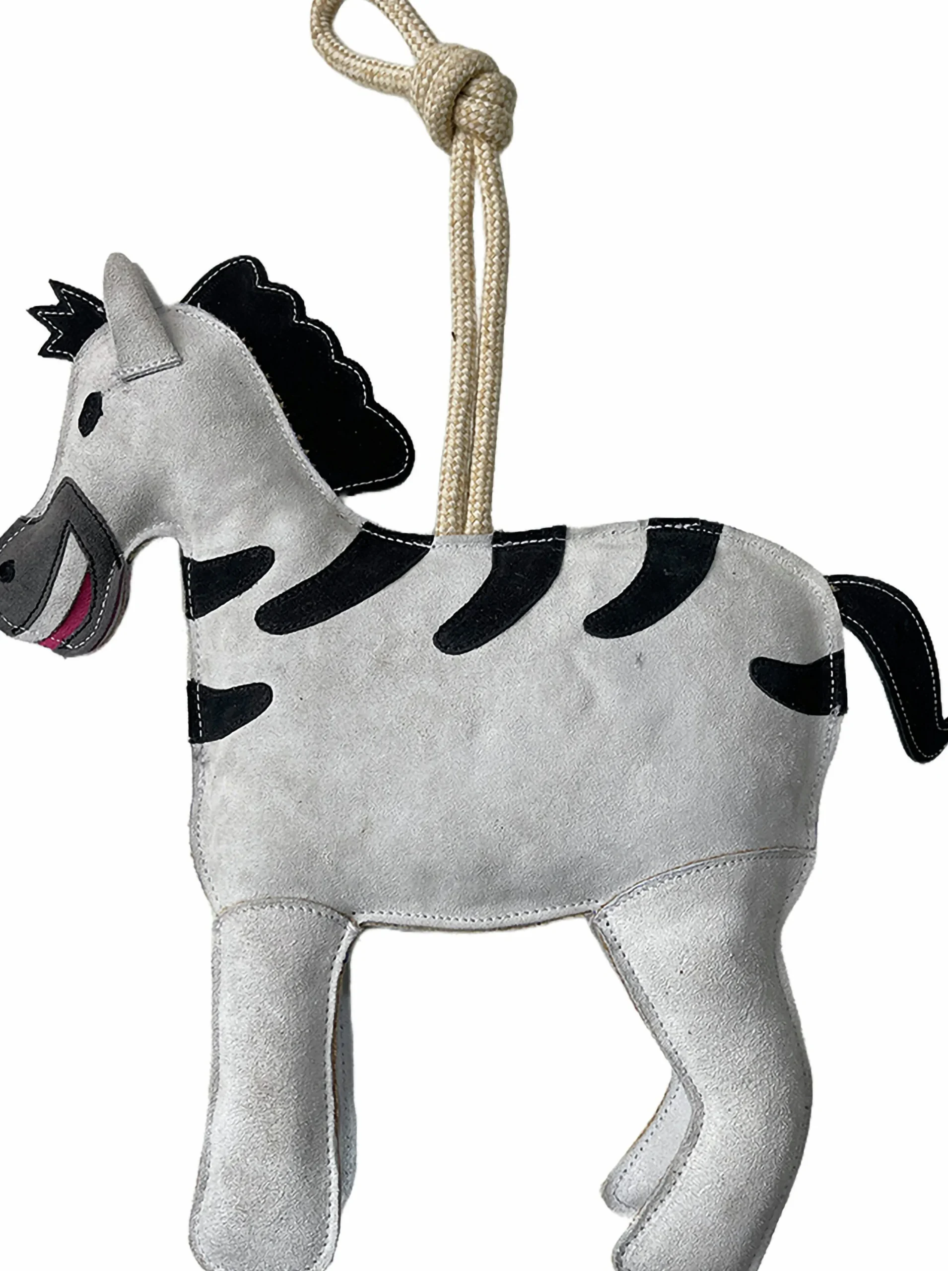 Hästleksak Hansbo Sport Zebra Grå 45x40cm