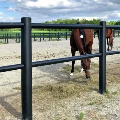 Häststaket EquiSafe med 2 slanor & grind (hemleverans)