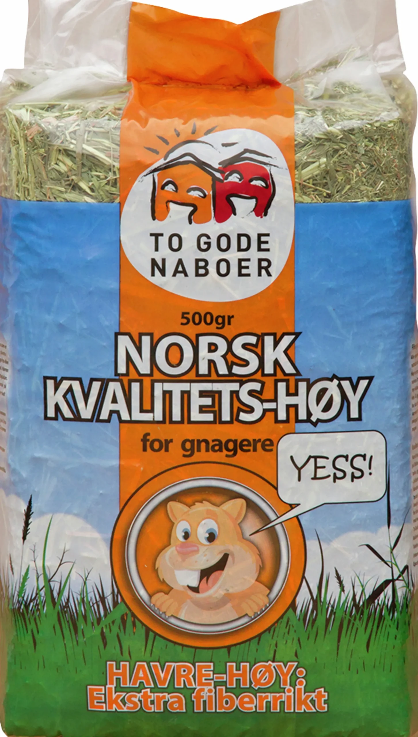 Hö To Gode Naboer Havre 500g