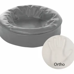 Hundbädd Bia Bed Ortho Rund Grå 50cm
