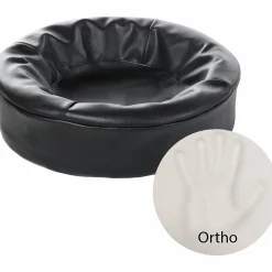 Hundbädd Bia Bed Ortho Rund Svart 50cm