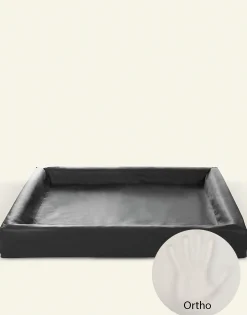 Hundbädd Bia Bed Ortho Svart