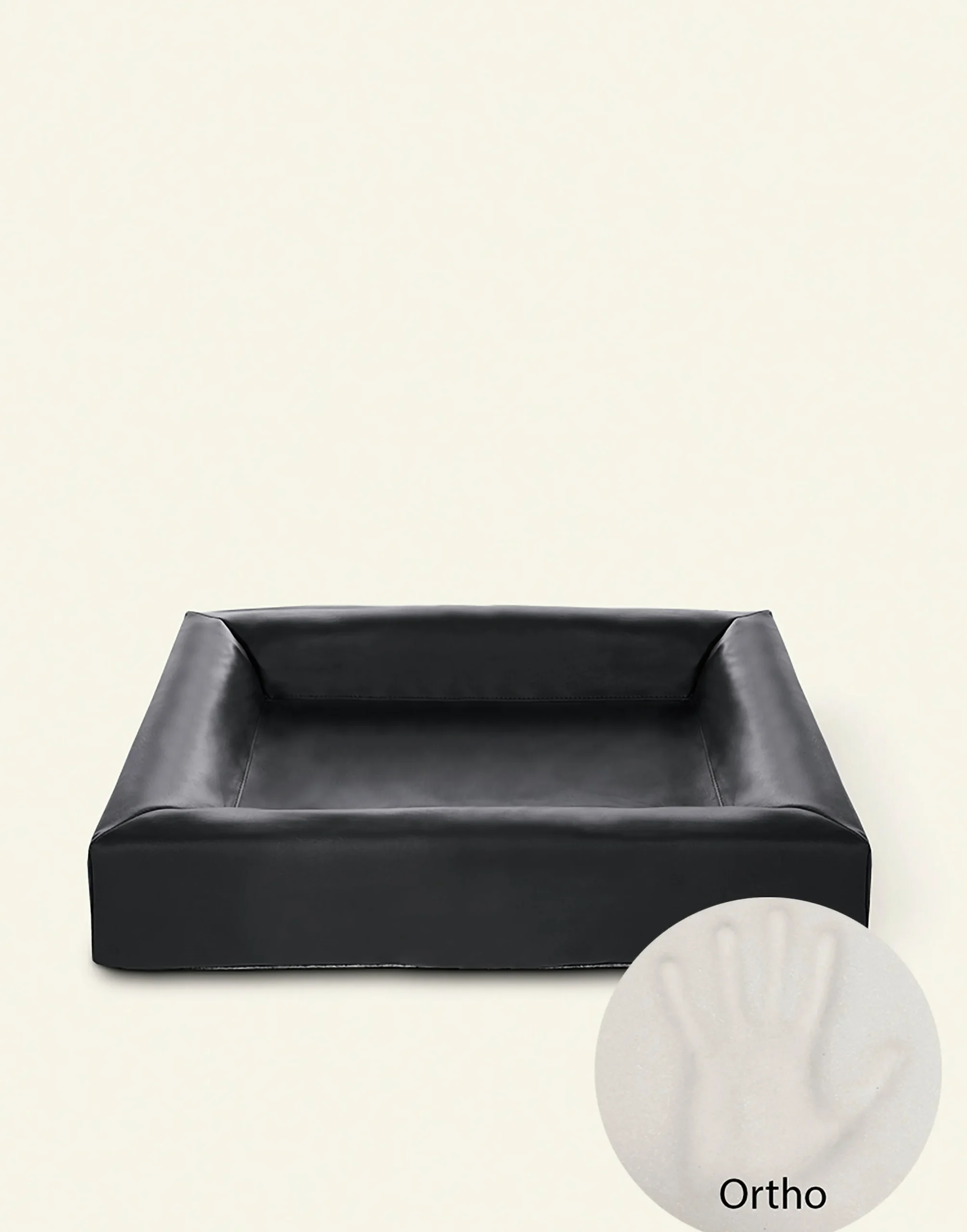 Hundbädd Bia Bed Ortho Svart