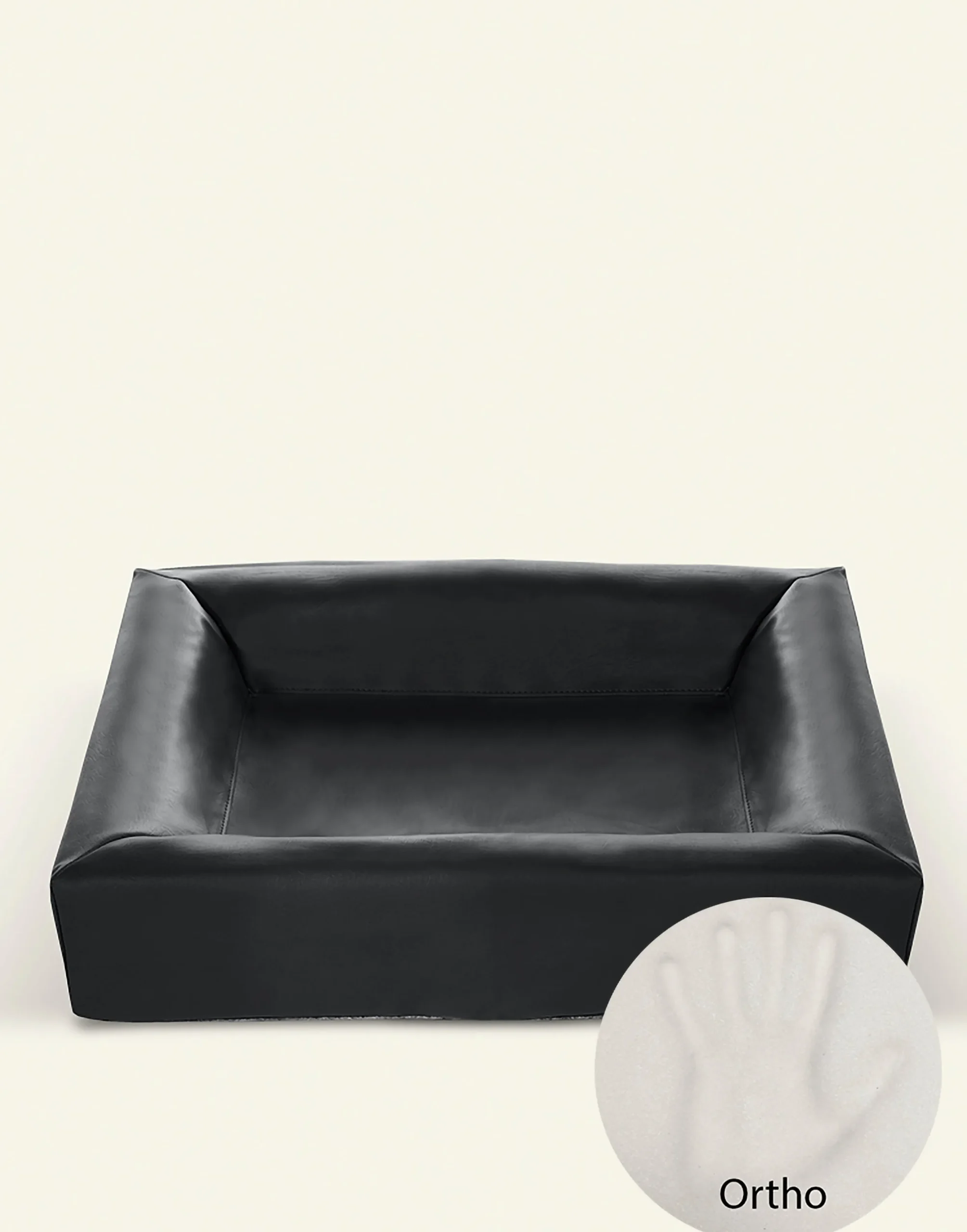 Hundbädd Bia Bed Ortho Svart