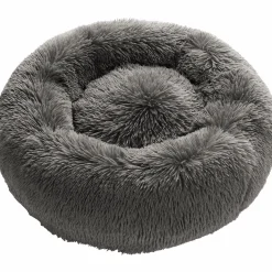 Hundbädd Hunter Loppa Donut Fluffig Antracitgrå 60cm