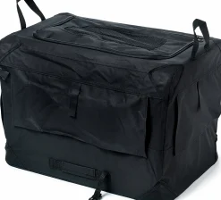 Hundbur Dogman Milou Canvas Svart