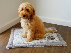 Hundfilt Rosewood Luxury Fleece Grå 100x75cm
