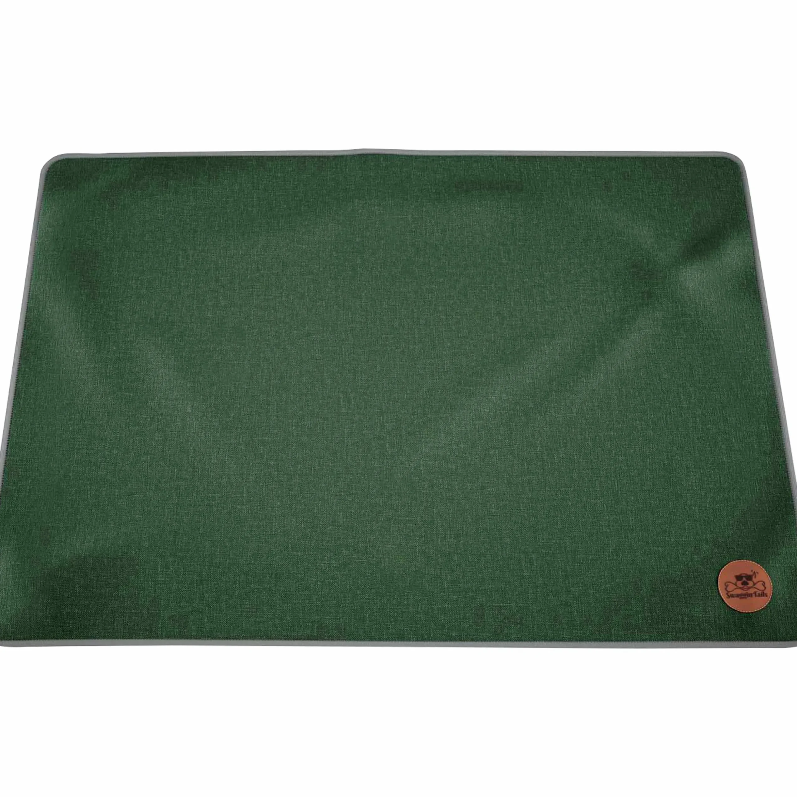 Hundfilt Swaggin Tails Skogsgrön 90x121cm
