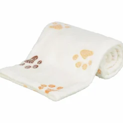 Hundfilt Trixie Jimmy Fleece Creme/Mönstrad 75x50cm