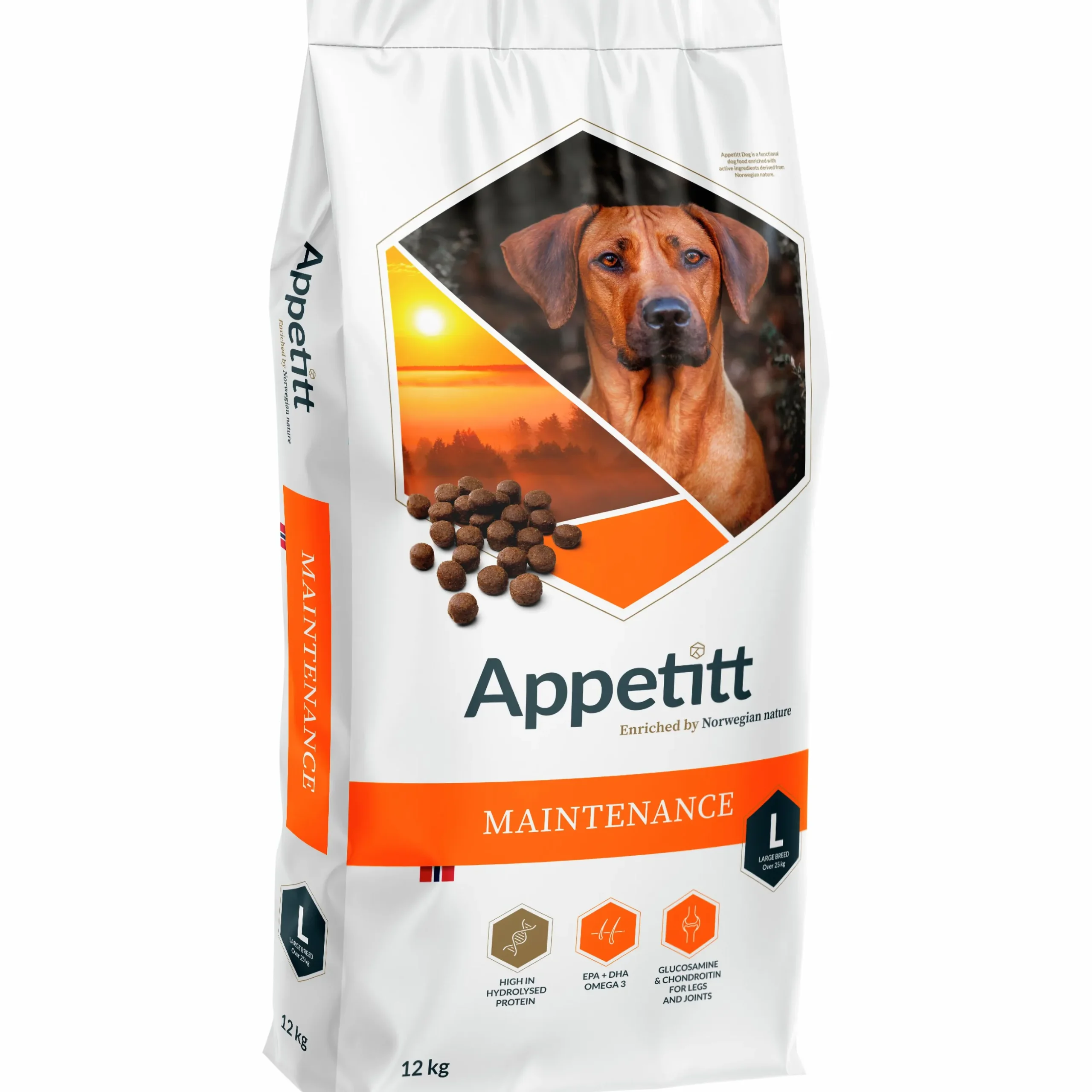 Hundfoder Appetitt Maintenance Large 12kg