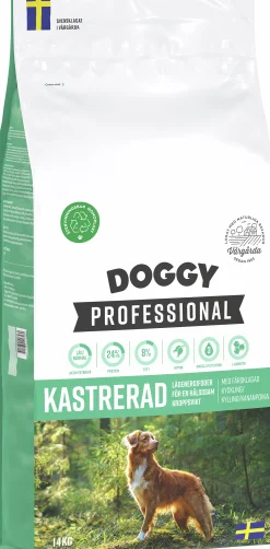Hundfoder Doggy Professional Kastrerad