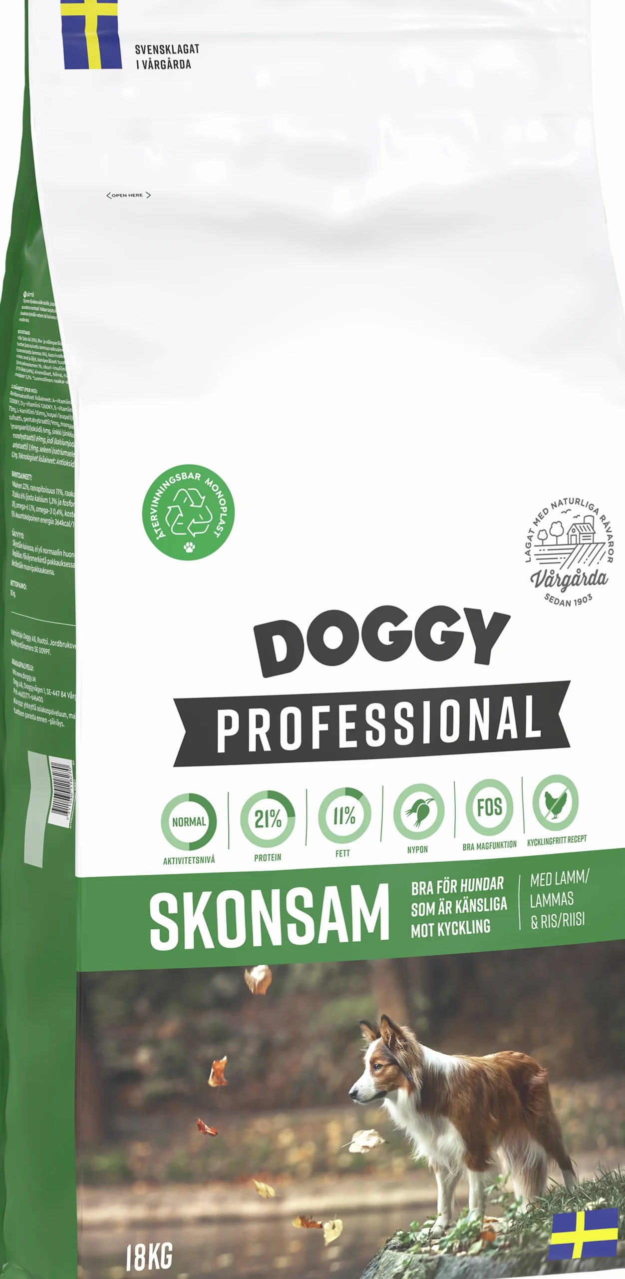 Hundfoder Doggy Professional Skonsam