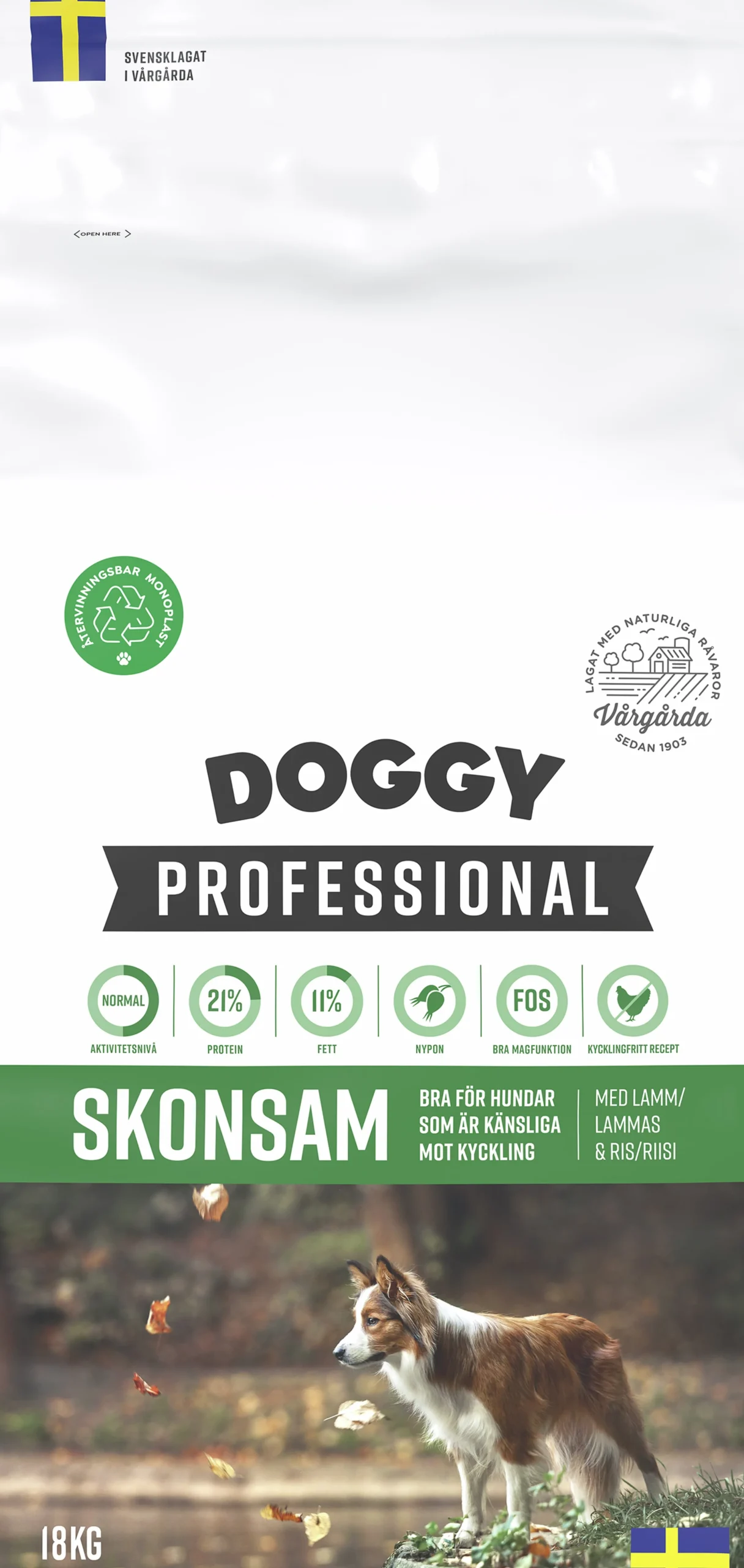 Hundfoder Doggy Professional Skonsam