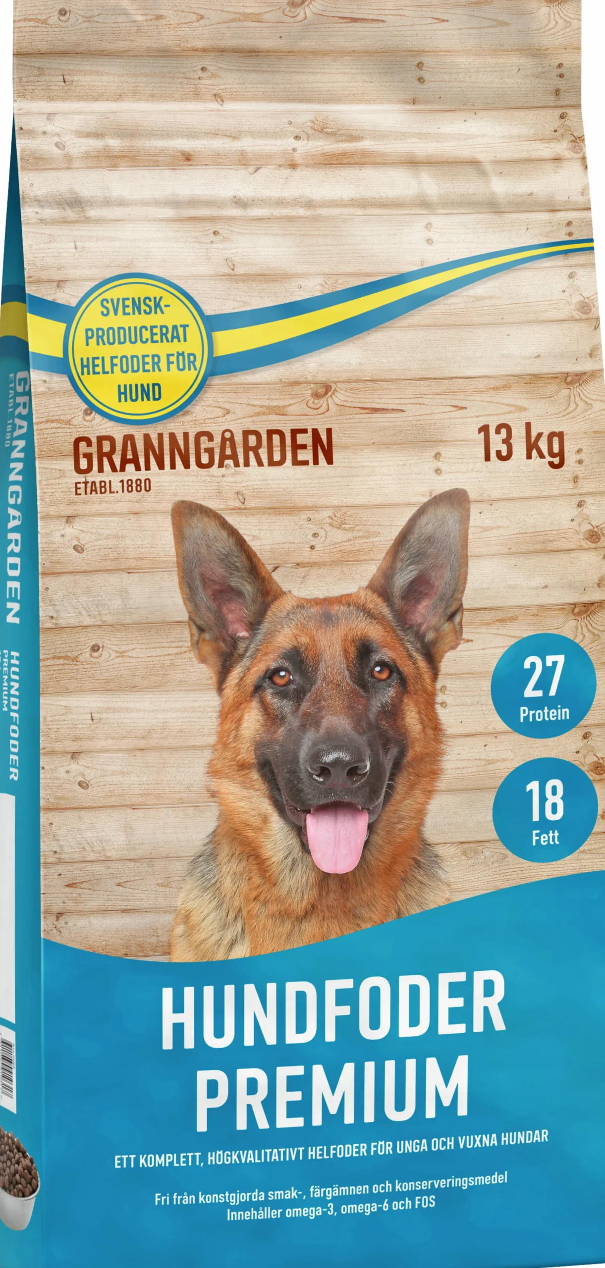 Hundfoder Granngården Premium 13kg