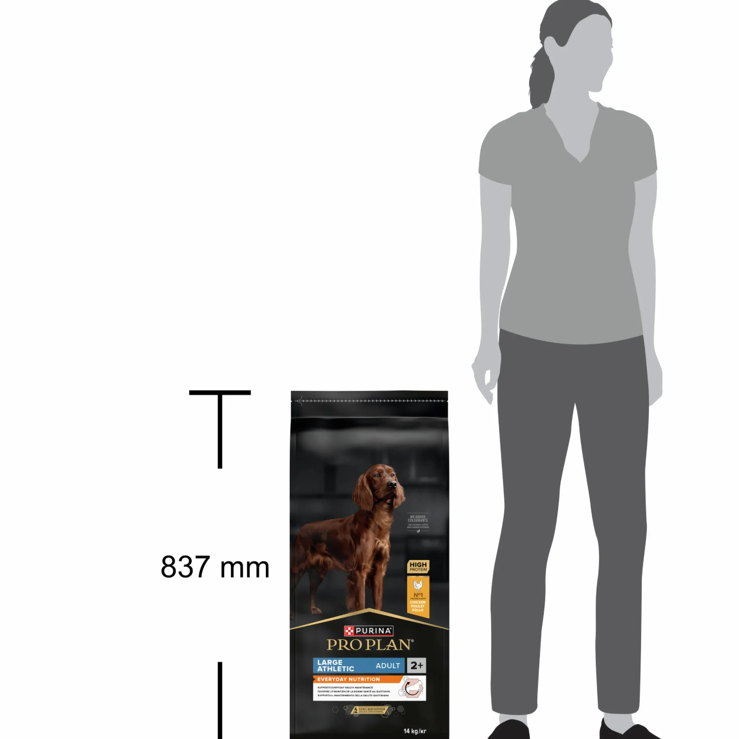 Hundfoder Purina Pro Plan Adult Athletic Large 14kg