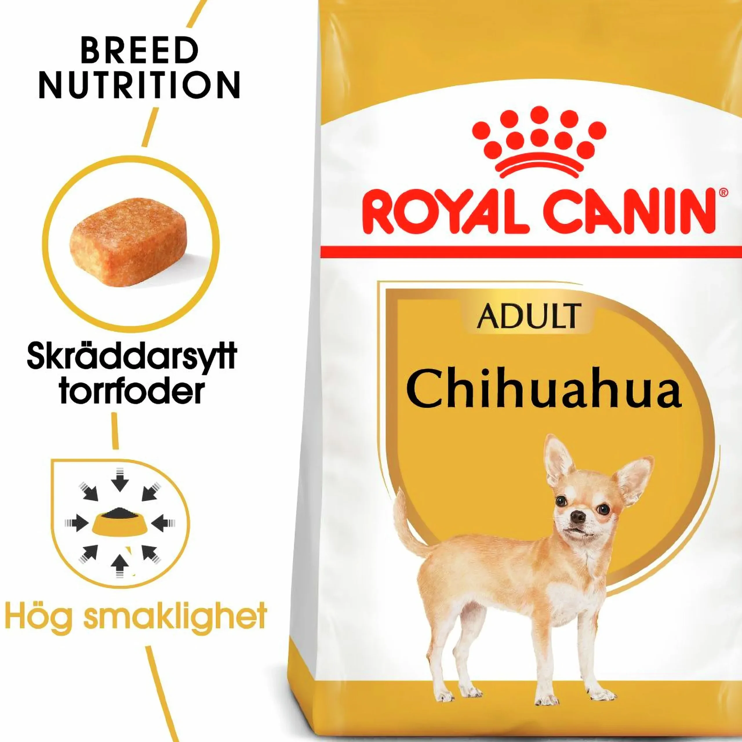 Hundfoder Royal Canin Chihuahua Adult 3kg