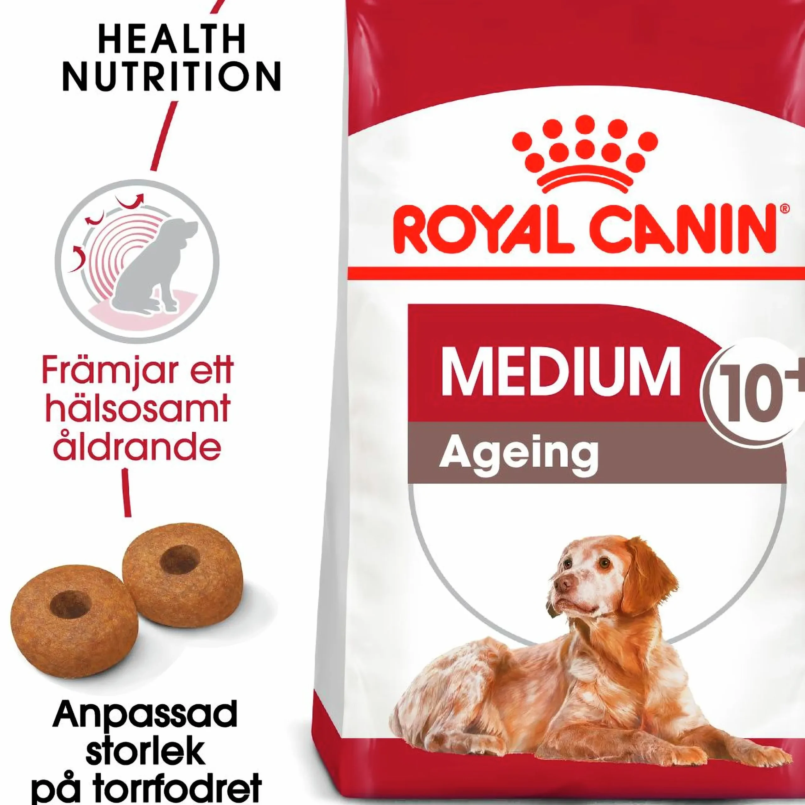 Hundfoder Royal Canin Medium Ageing 10+ 15kg