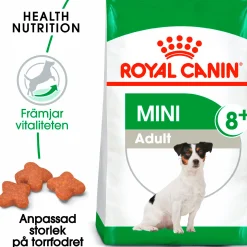 Hundfoder Royal Canin Mini Adult 8+ 8kg