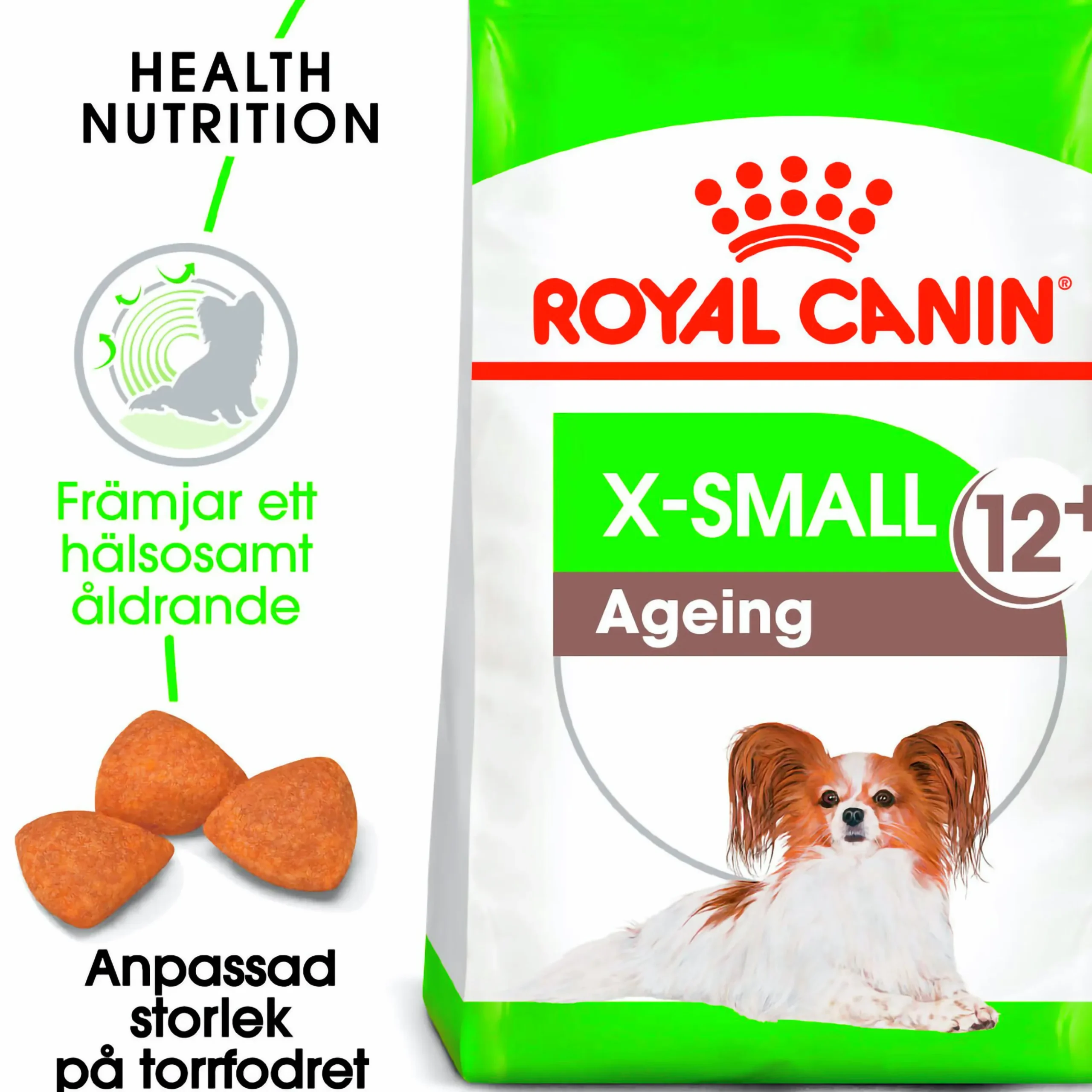 Hundfoder Royal Canin X-Small Ageing 12+ 1,5kg