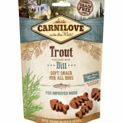 Hundgodis Carnilove Semi Moist Snack Öring 200g
