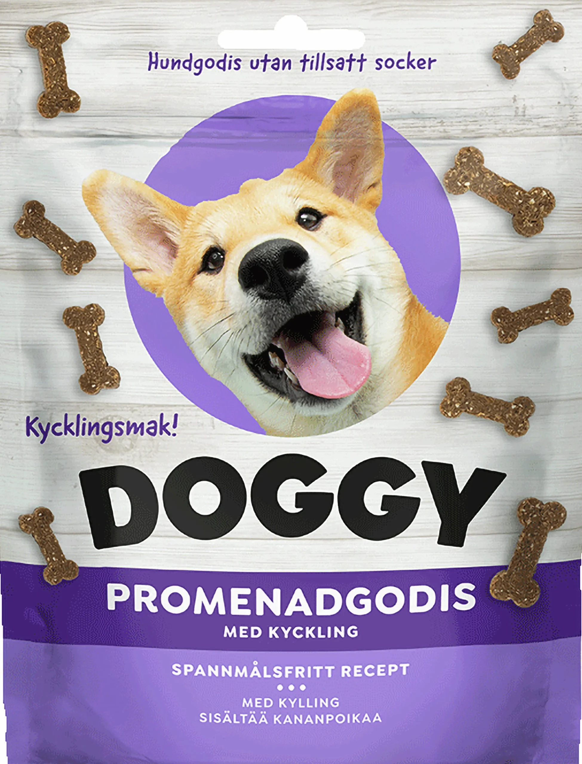 Hundgodis Doggy Promenadgodis Kyckling 150g