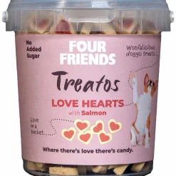 Hundgodis Four Friends Love Hearts 500g