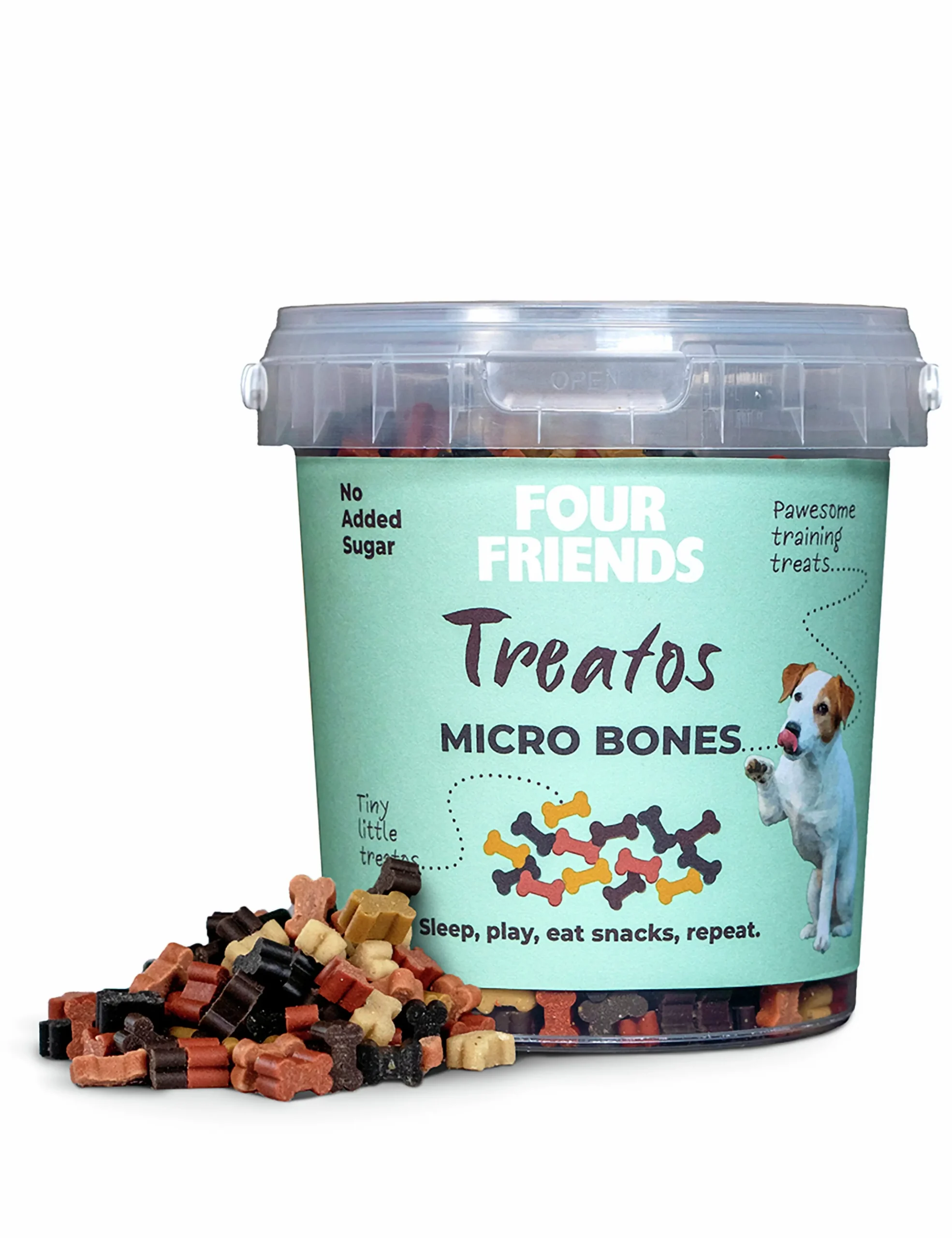 Hundgodis Four Friends Micro Bones 500g