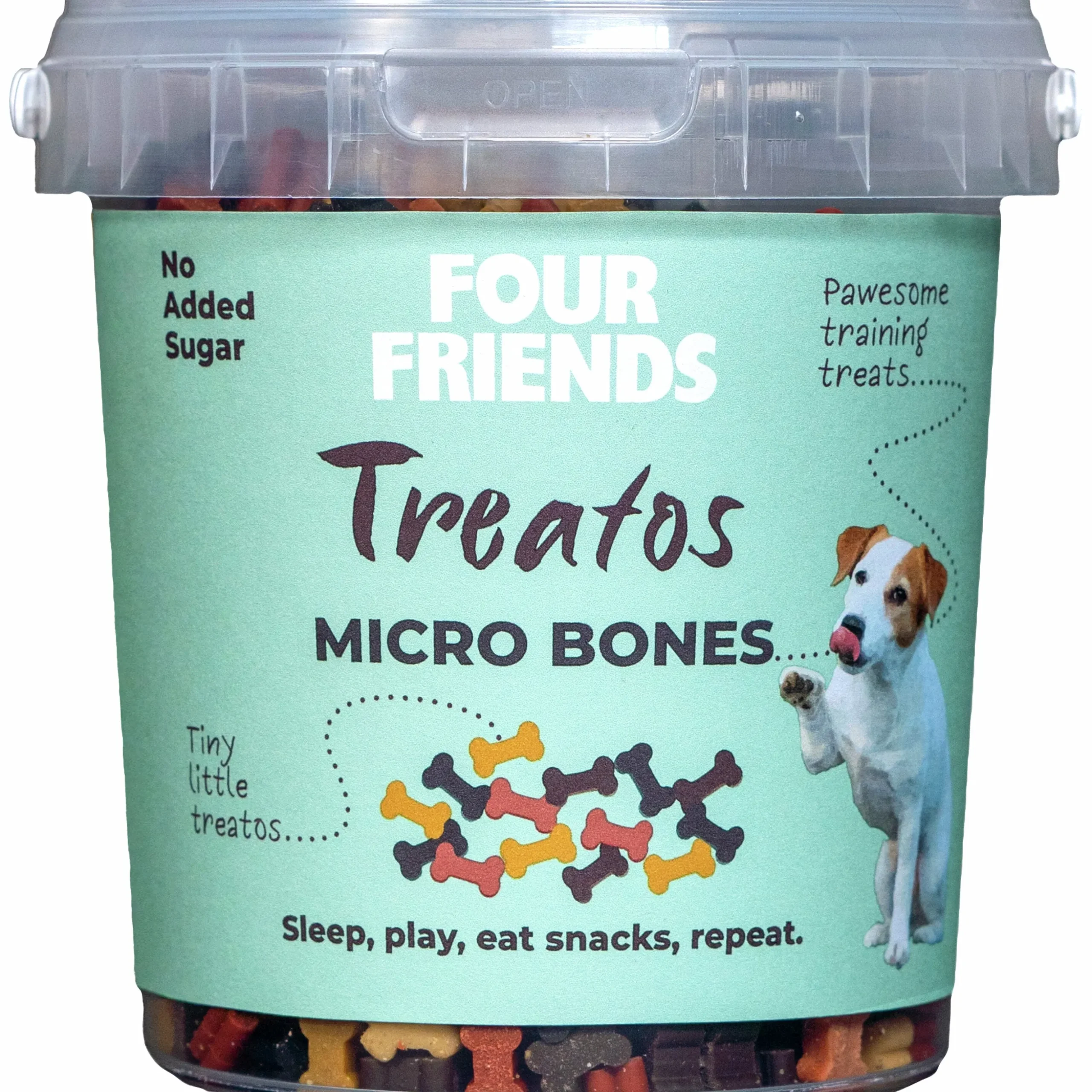 Hundgodis Four Friends Micro Bones 500g